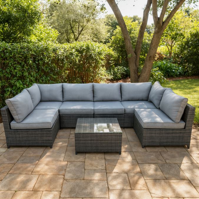 Obtantara Outdoor Set, Grey