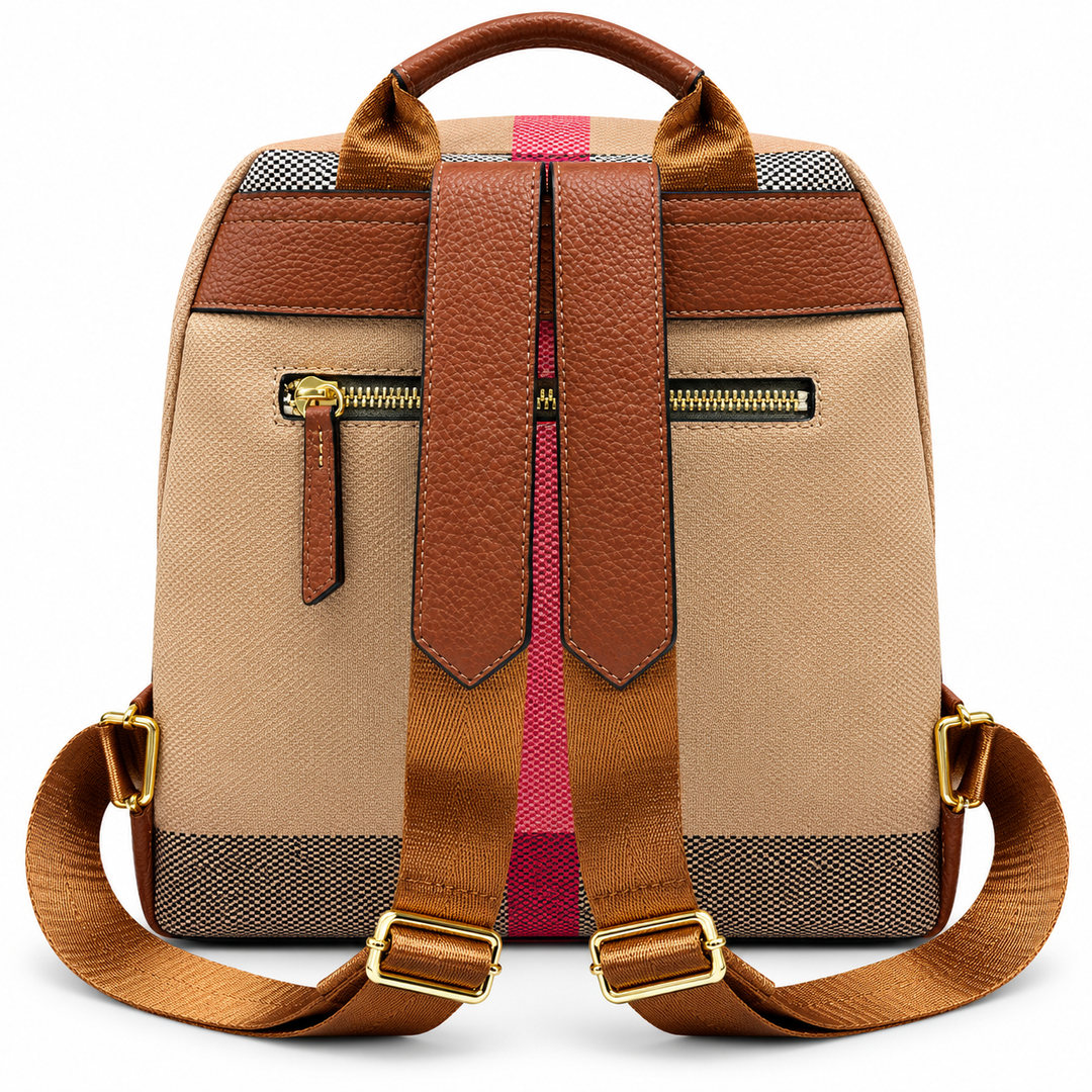 8788 backpack rear zipped pocket and straps