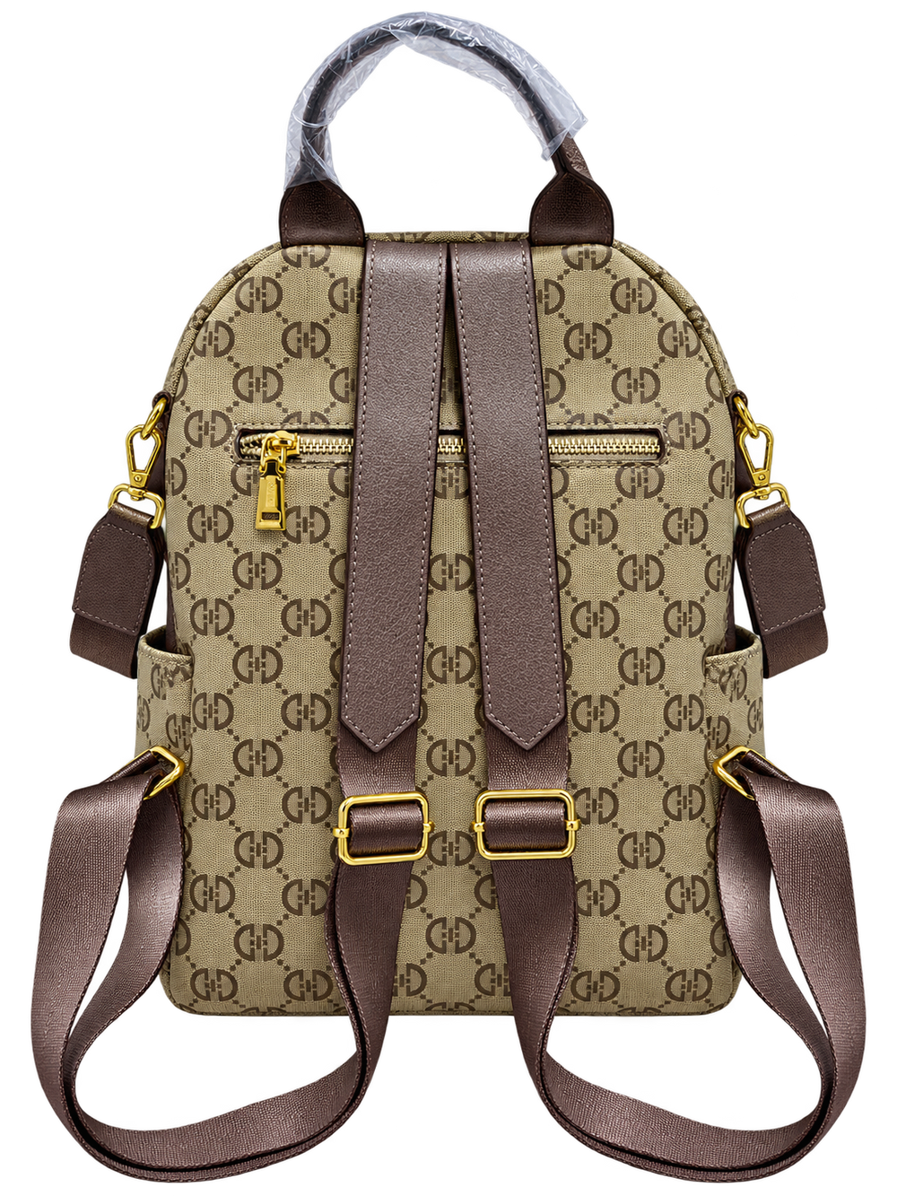 8791# backpack rear view with adjustable shoulder straps