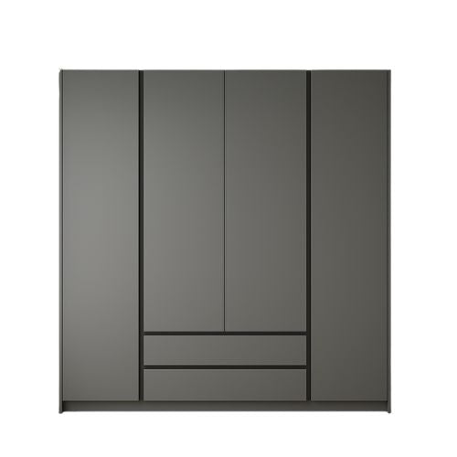 Amakongnga Wardrobe, grey (Floor sample)