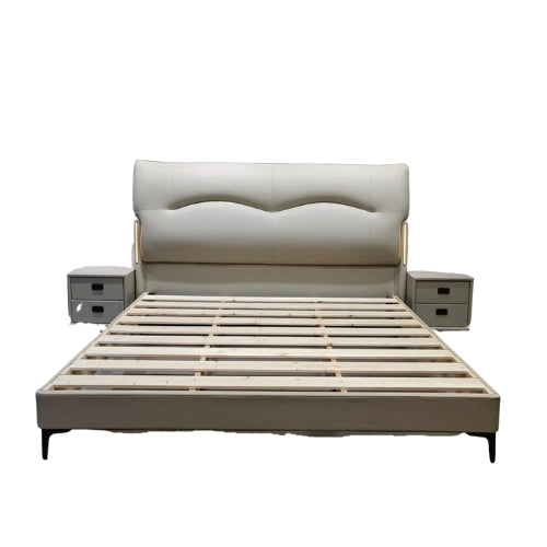 Charlotte Bed combo with mattress and 2 bedside tables