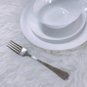 Hammered Sleek 6Pcs Table Fork, Shine & Dine? Solved by Idiya!