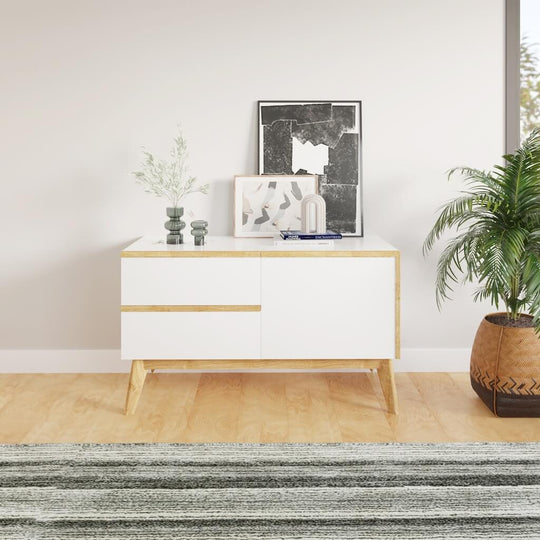 Michigan Sideboard White/oak, Modern? Solved!