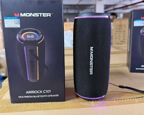 Monster AirRock C101 Portable Bluetooth Speaker – Bluetooth 5.4 &amp; IPX5
