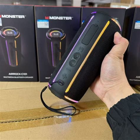 Monster AirRock C101 Portable Bluetooth Speaker – Bluetooth 5.4 &amp; IPX5