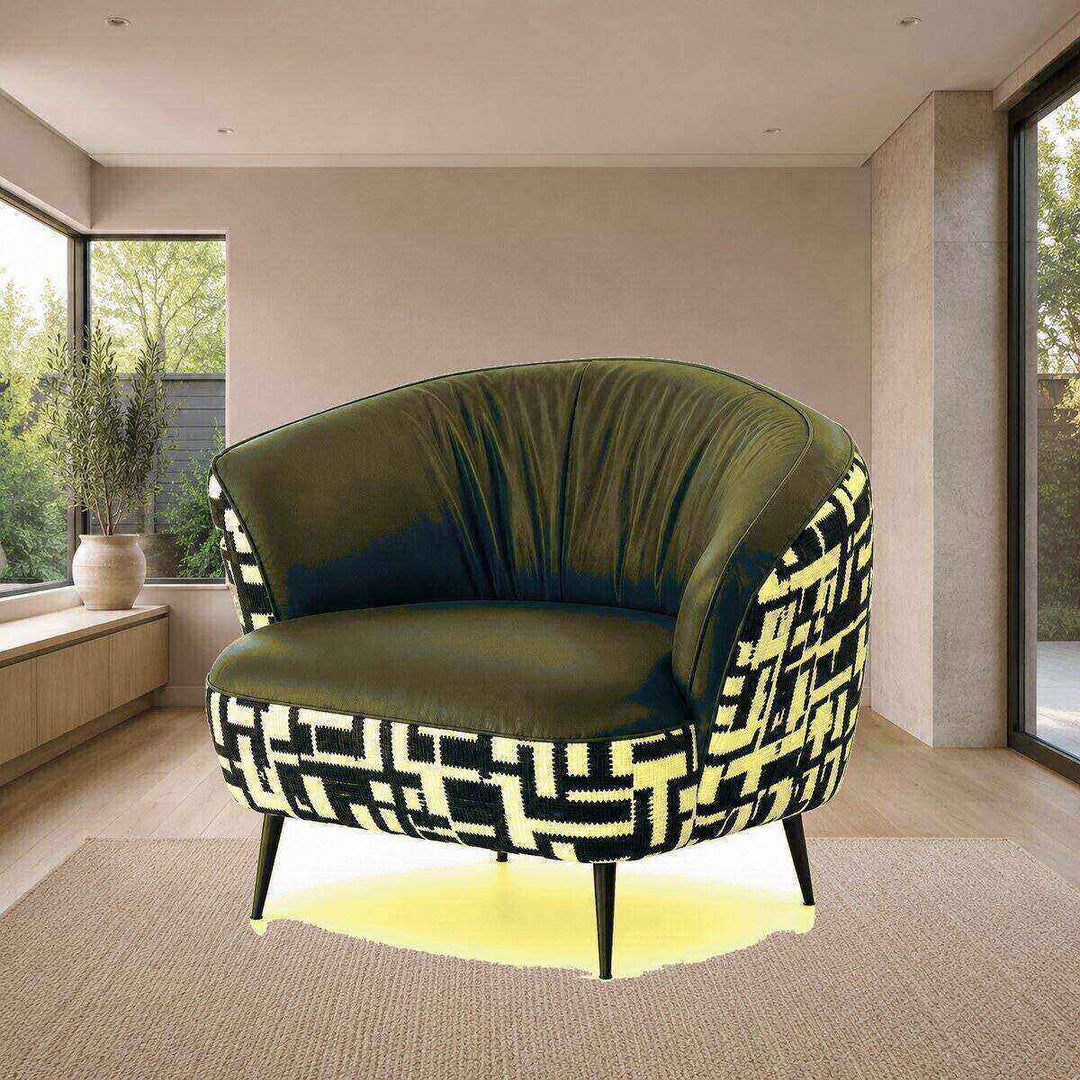 Sophia Two-Tone Accent Chair