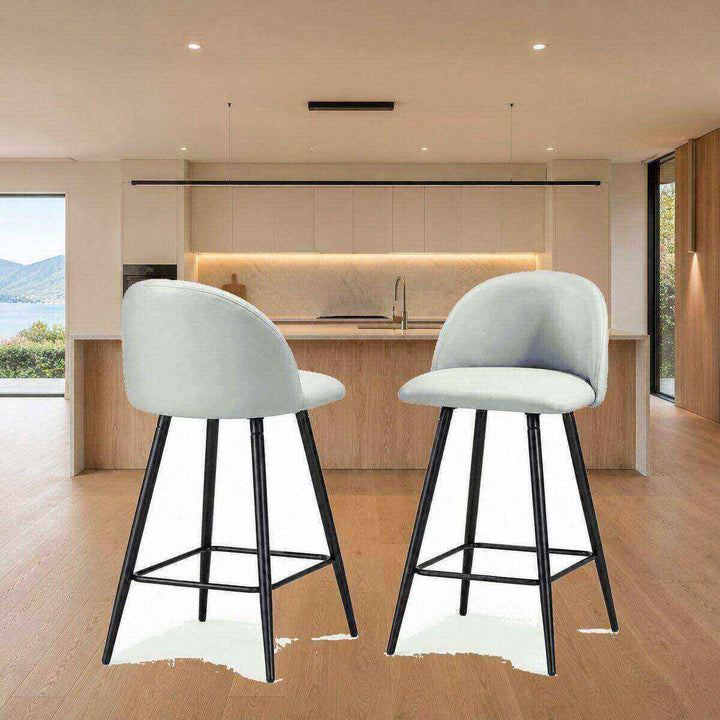 Mia Curved Bar Stool