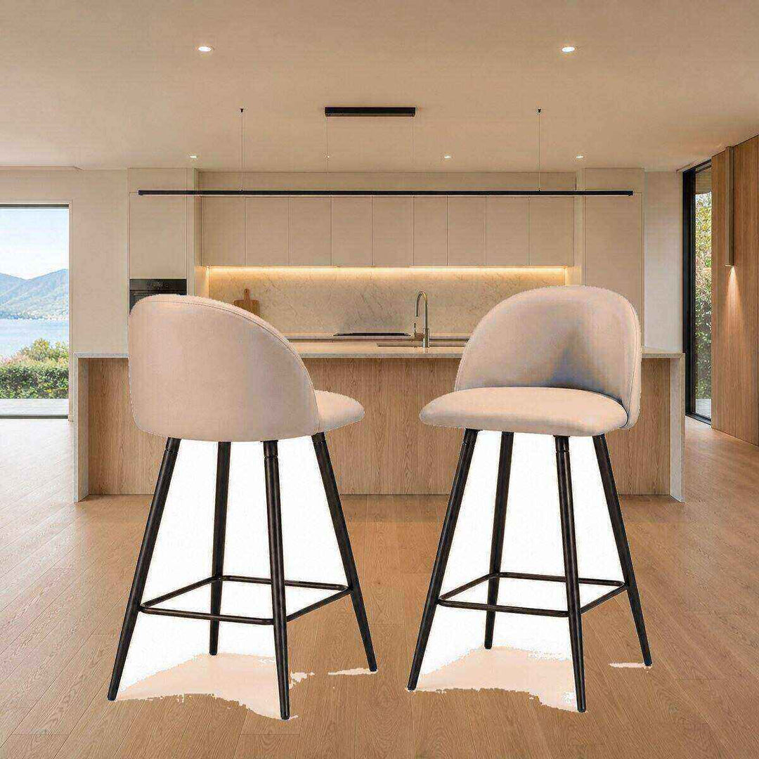 Mia Curved Bar Stool