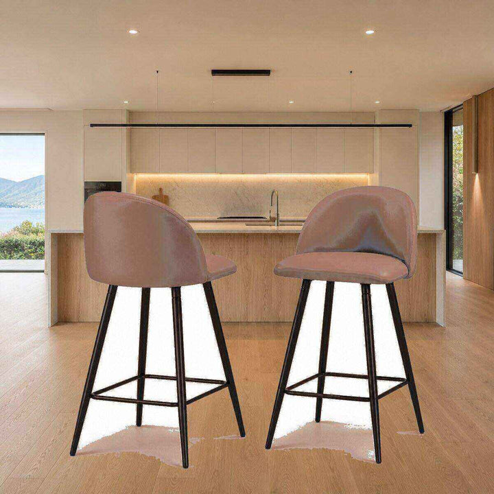 Mia Curved Bar Stool