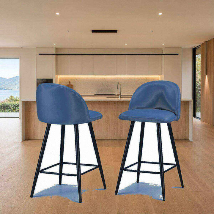 Mia Curved Bar Stool