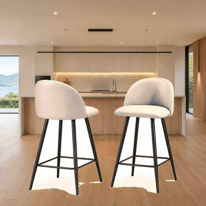 Mia Curved Bar Stool