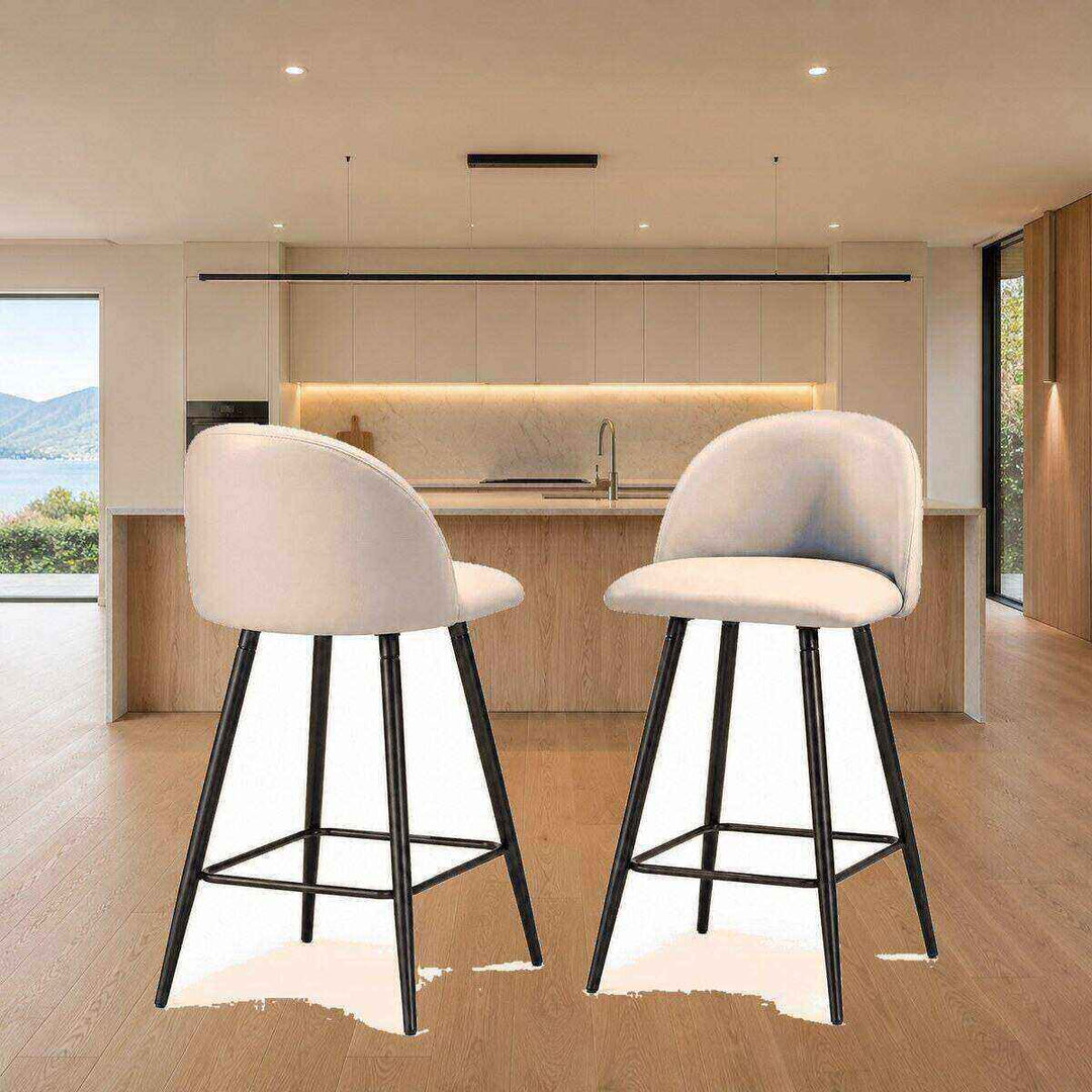Mia Curved Bar Stool