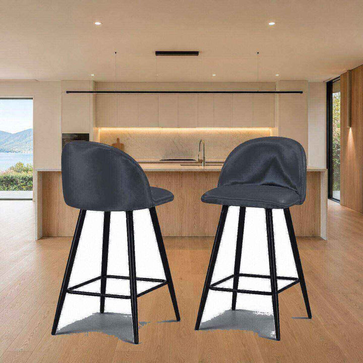 Mia Curved Bar Stool