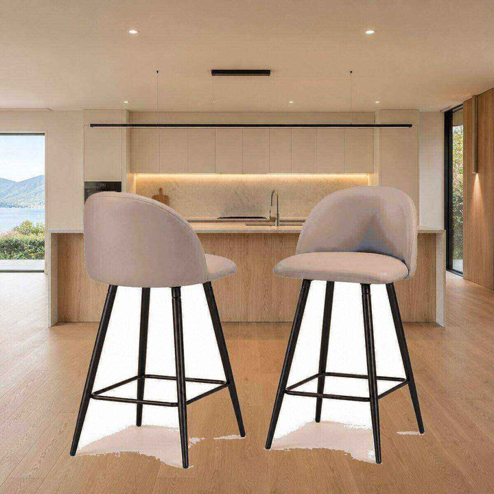 Mia Curved Bar Stool