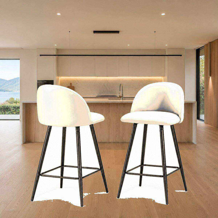 Mia Curved Bar Stool