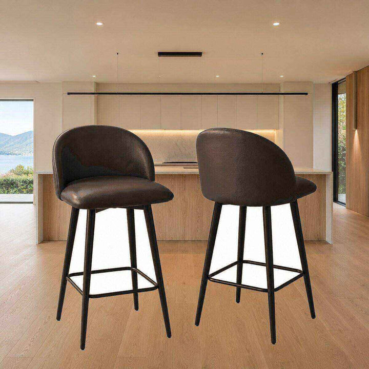 Leo Crescent Bar Stool