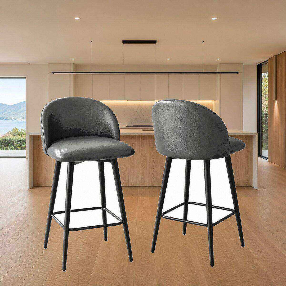 Leo Crescent Bar Stool