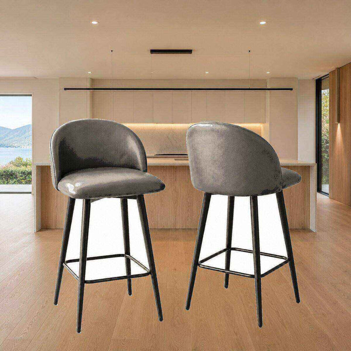 Leo Crescent Bar Stool