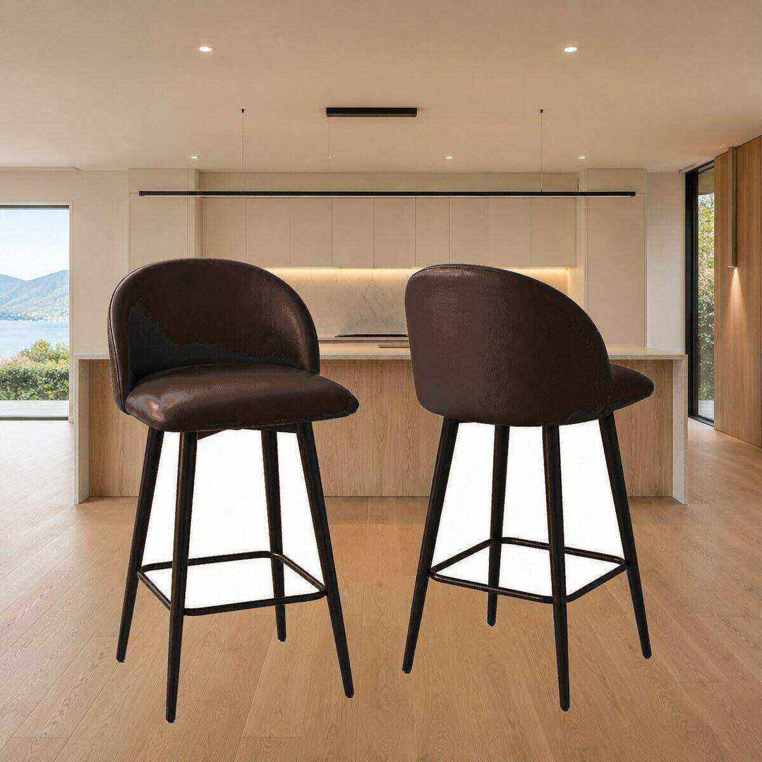 Leo Crescent Bar Stool