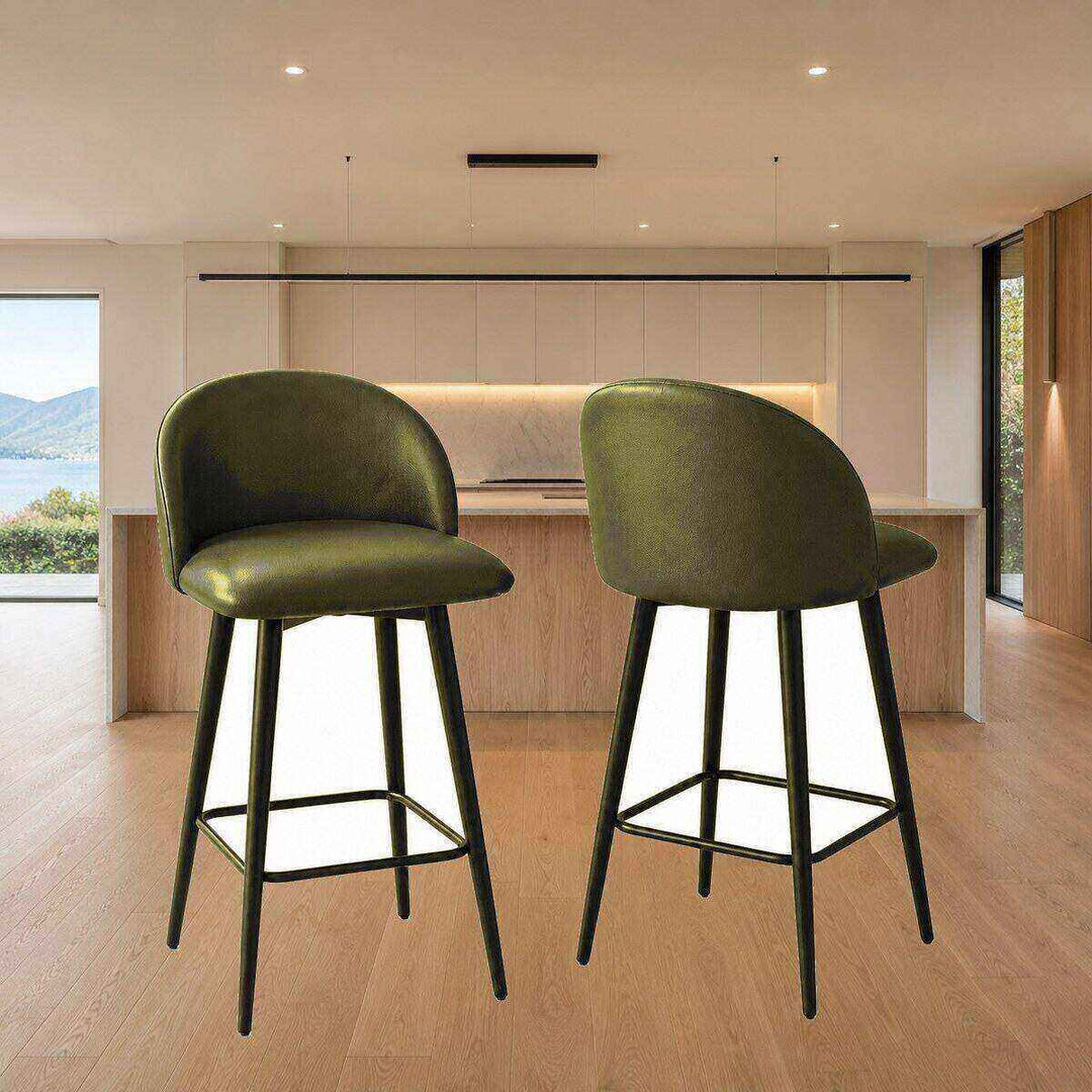 Leo Crescent Bar Stool