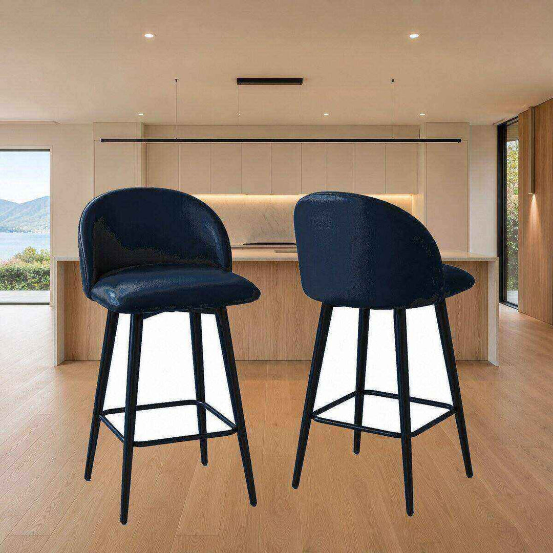 Leo Crescent Bar Stool