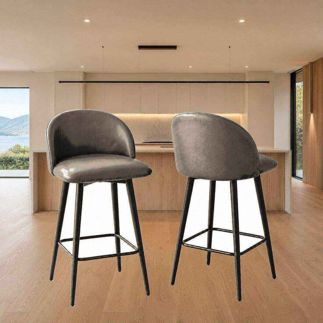 Leo Crescent Bar Stool