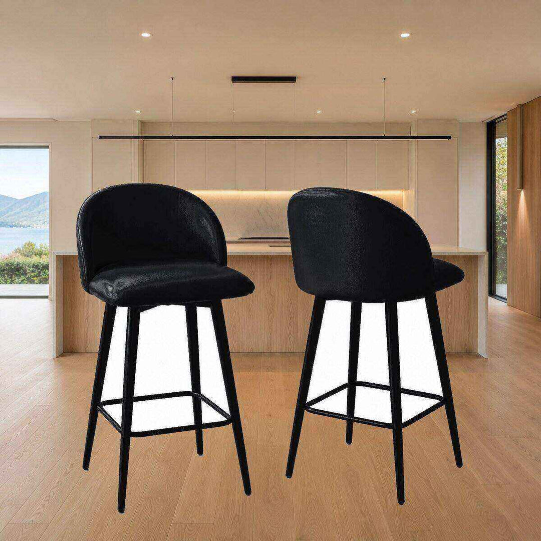 Leo Crescent Bar Stool