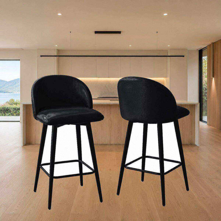 Leo Crescent Bar Stool