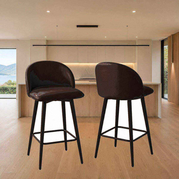 Leo Crescent Bar Stool