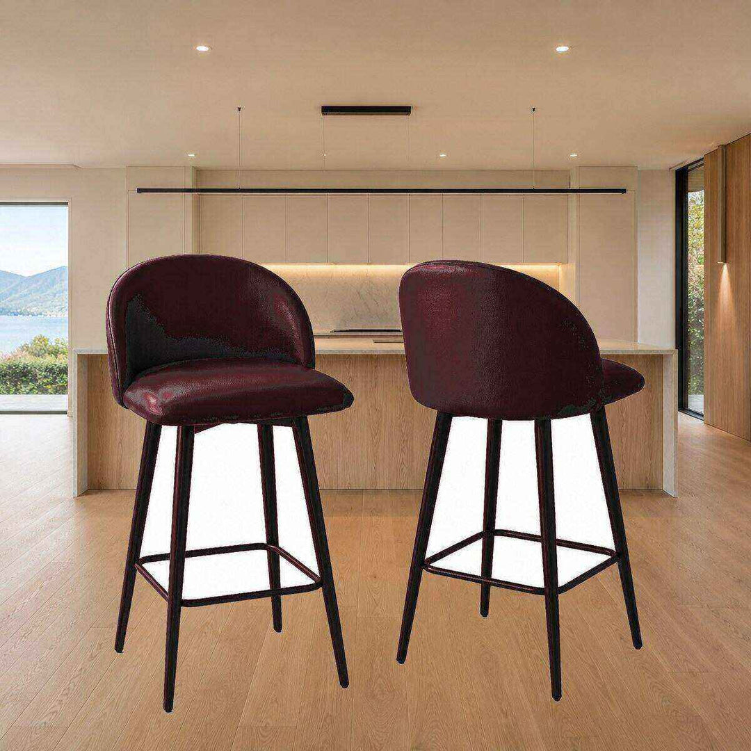 Leo Crescent Bar Stool