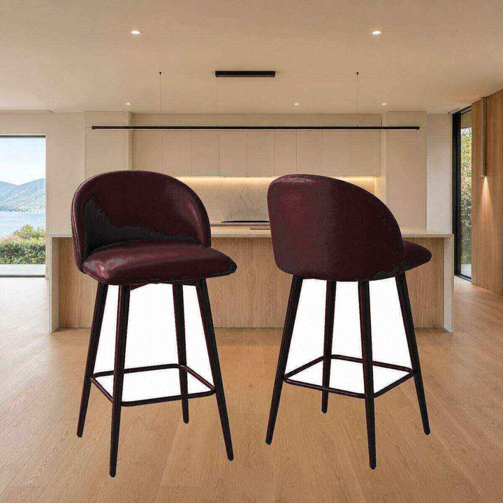 Leo Crescent Bar Stool