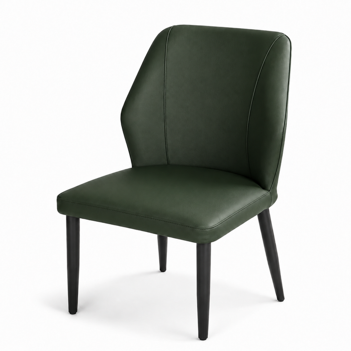 Noah Compact Dining Chair - Vegan Leather 03 - Deep Forest