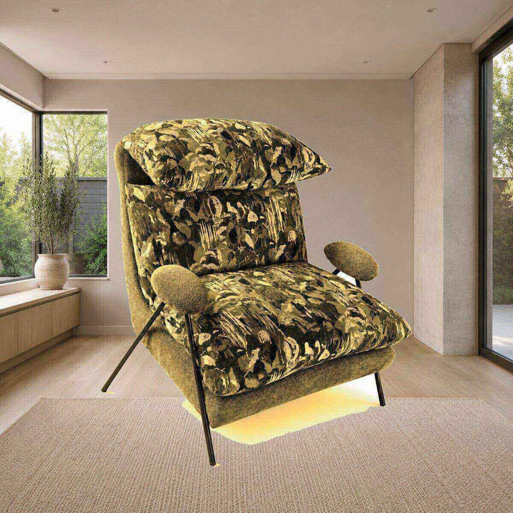 Daniel Botanical Lounge Chair