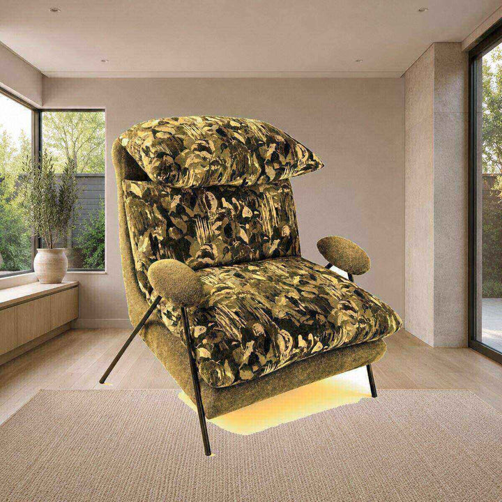 Daniel Botanical Lounge Chair
