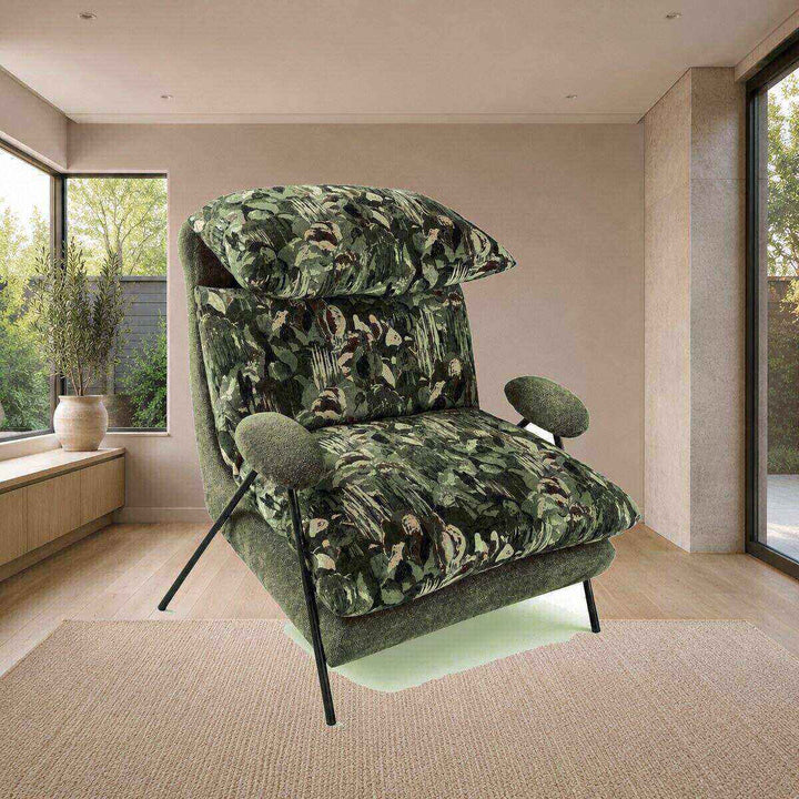 Daniel Botanical Lounge Chair