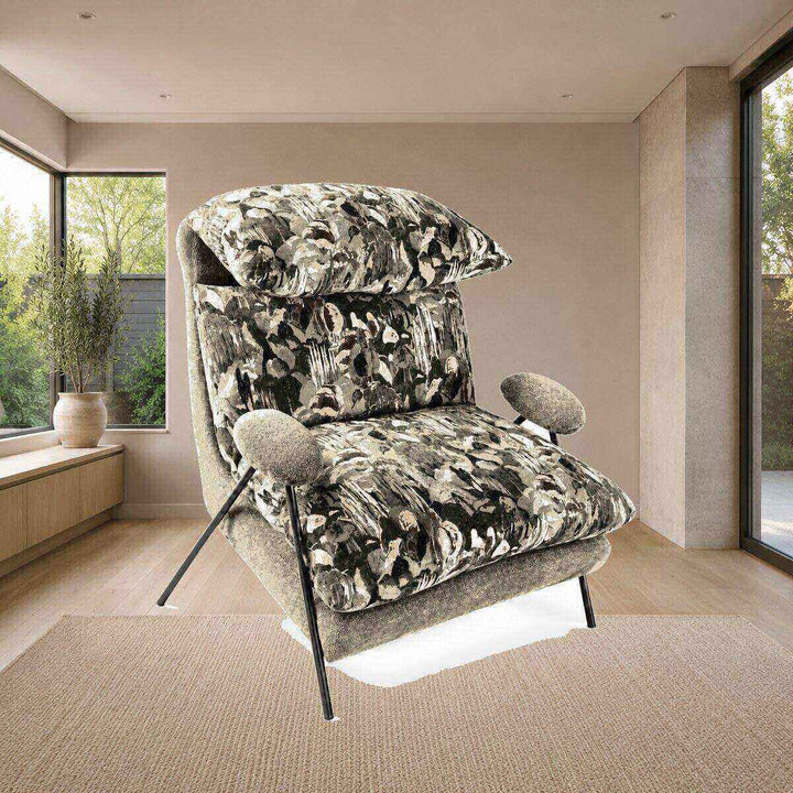 Daniel Botanical Lounge Chair