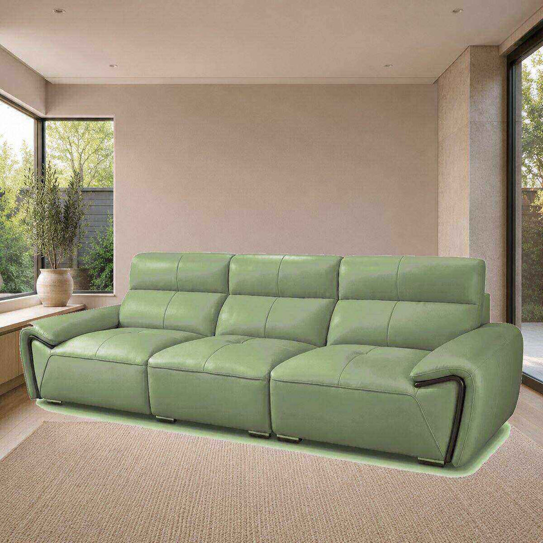 George Sculpted-Arm Sofa