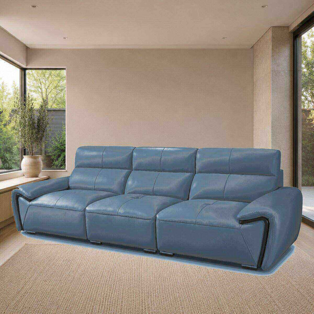 George Sculpted-Arm Sofa