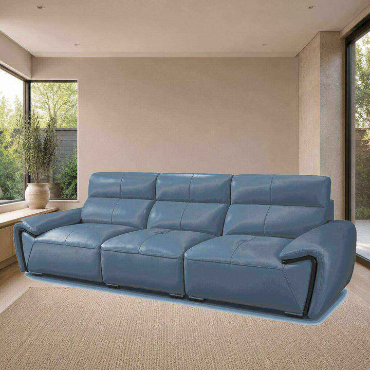 George Sculpted-Arm Sofa