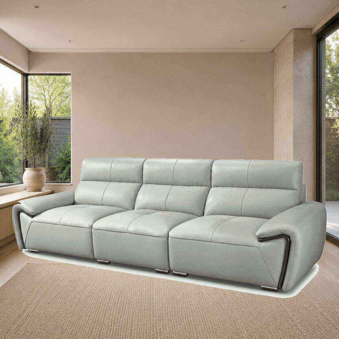 George Sculpted-Arm Sofa