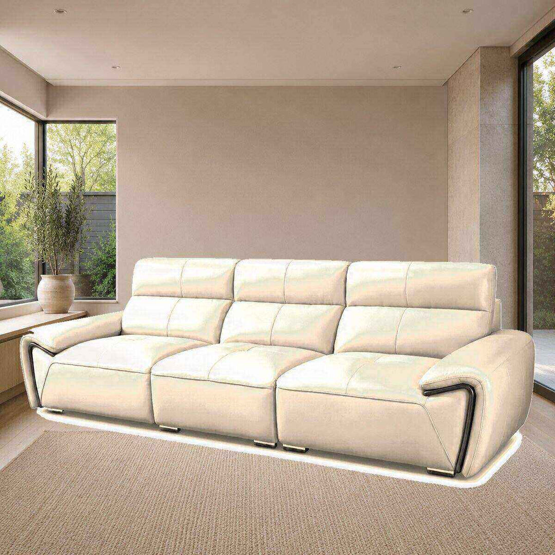 George Sculpted-Arm Sofa