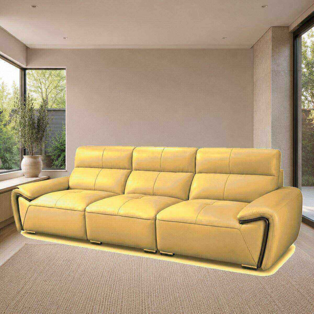 George Sculpted-Arm Sofa