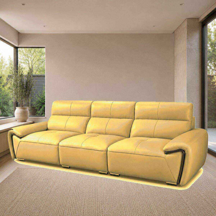 George Sculpted-Arm Sofa