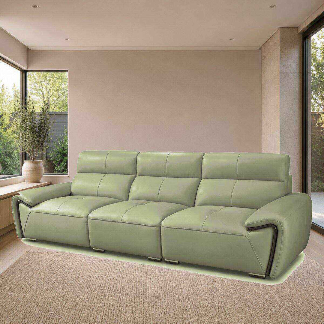 George Sculpted-Arm Sofa