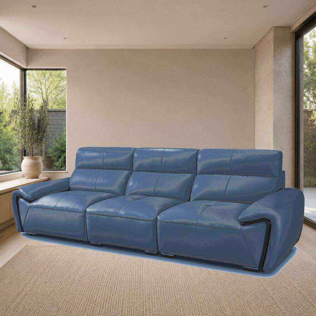 George Sculpted-Arm Sofa