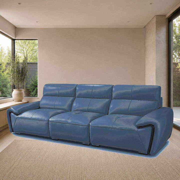 George Sculpted-Arm Sofa