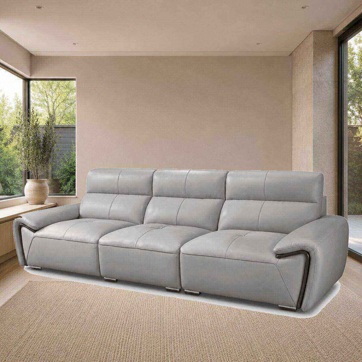 George Sculpted-Arm Sofa