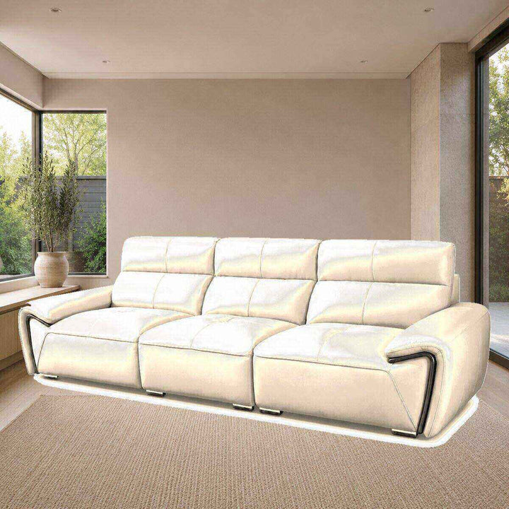 George Sculpted-Arm Sofa