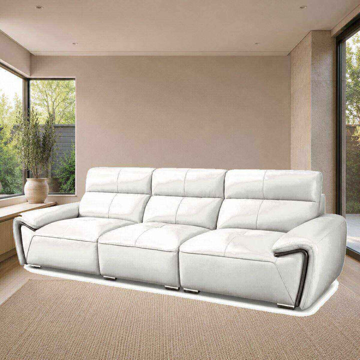 George Sculpted-Arm Sofa