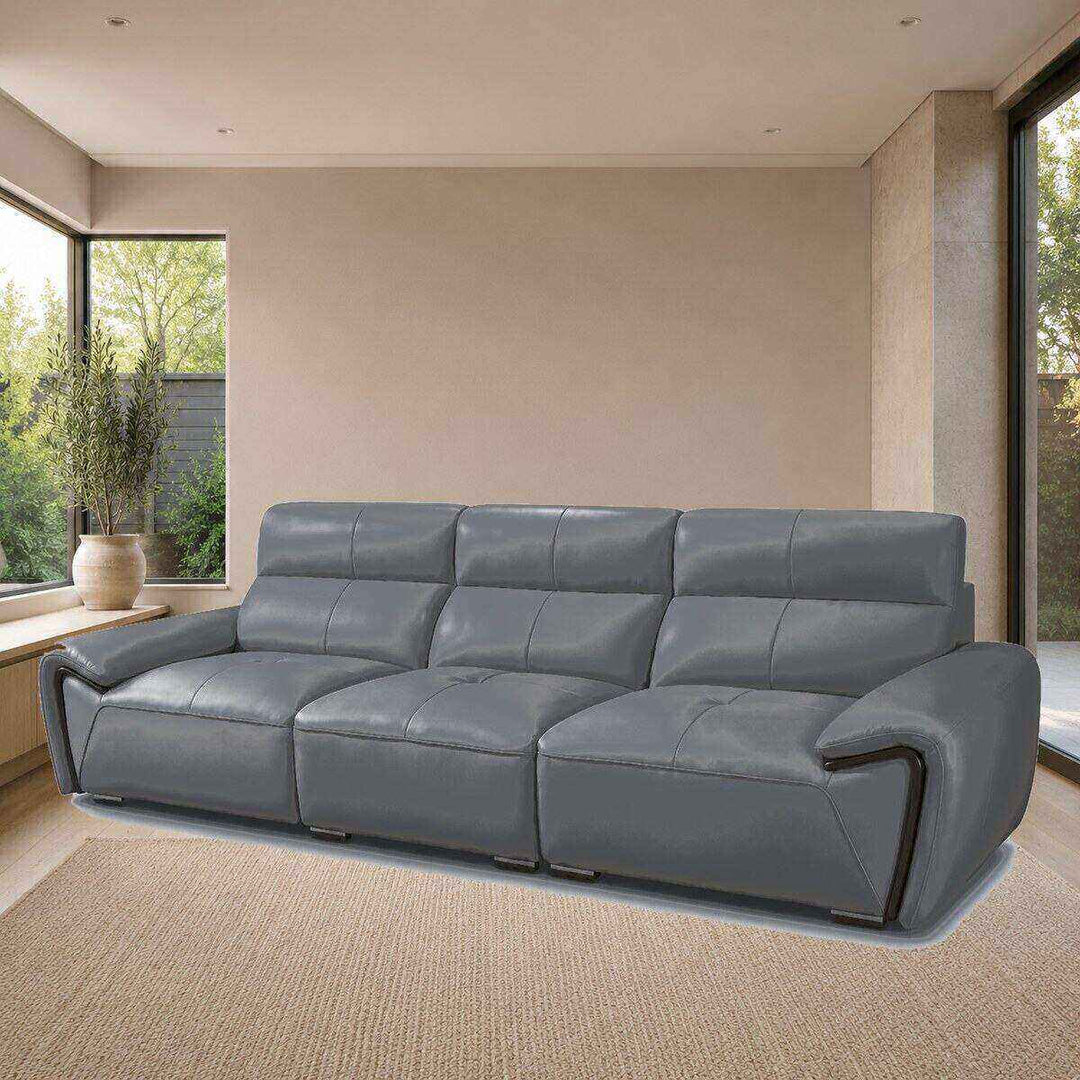 George Sculpted-Arm Sofa